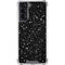Black Speckle Galaxy S22 Clear Case