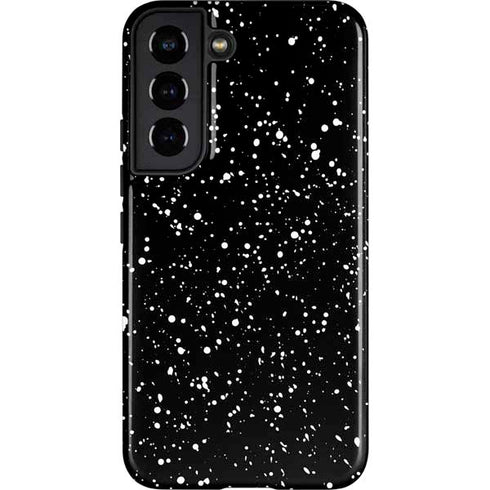 Black Speckle Galaxy S22 Pro Case