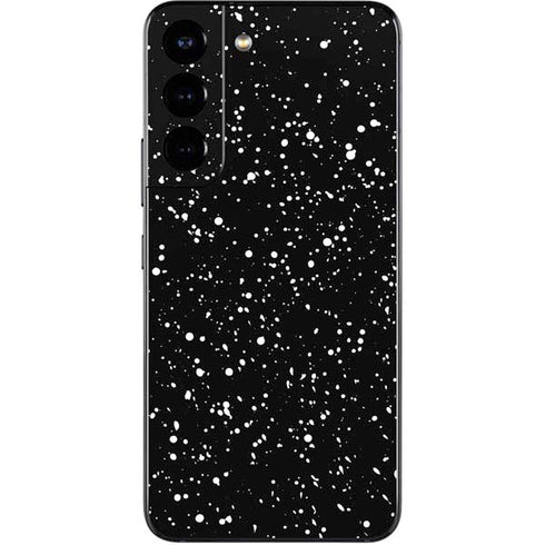 Black Speckle Galaxy S22 Skin