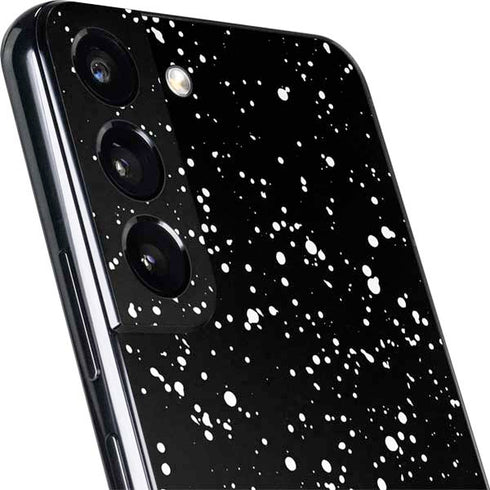 Black Speckle Galaxy S22 Skin