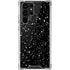 Black Speckle Galaxy S22 Ultra Clear Case