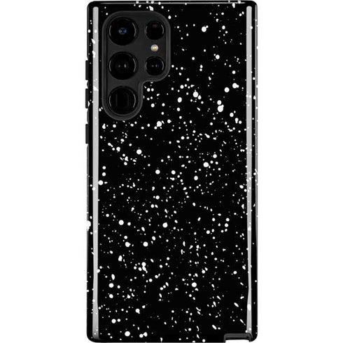 Black Speckle Galaxy S22 Ultra Pro Case