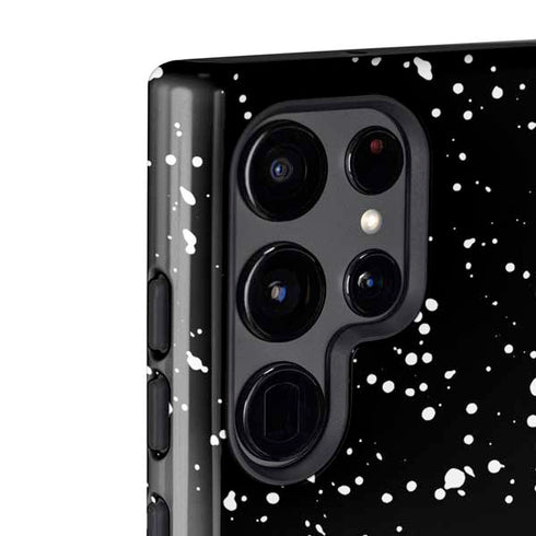 Black Speckle Galaxy S22 Ultra Pro Case