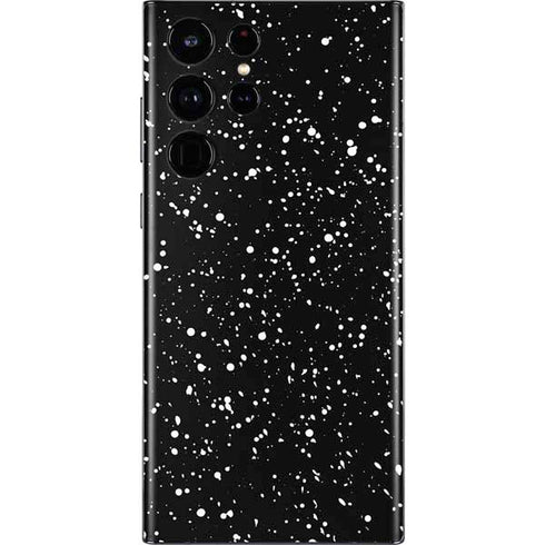 Black Speckle Galaxy S22 Ultra Skin