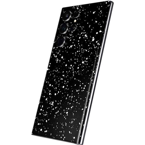 Black Speckle Galaxy S22 Ultra Skin