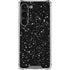 Black Speckle Galaxy S23 Clear Case
