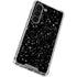 Black Speckle Galaxy S23 Clear Case