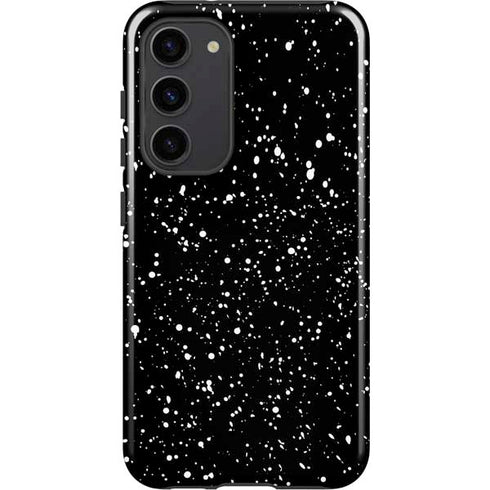 Black Speckle Galaxy S23 Plus Pro Case
