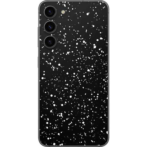 Black Speckle Galaxy S23 Plus Skin