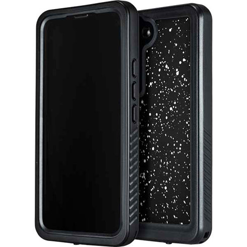 Black Speckle Galaxy S23 Plus Waterproof Case