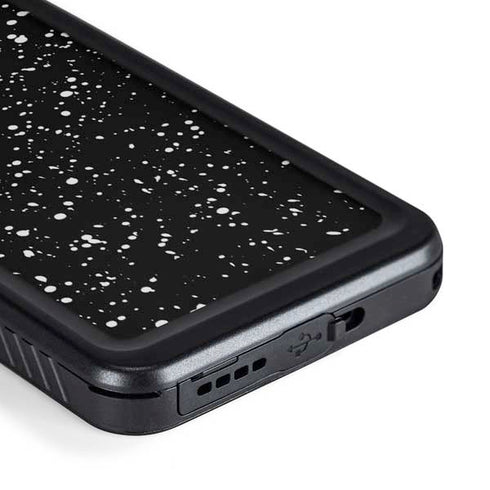 Black Speckle Galaxy S23 Plus Waterproof Case