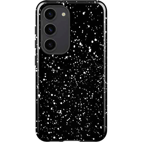 Black Speckle Galaxy S23 Pro Case