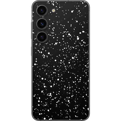 Black Speckle Galaxy S23 Skin