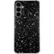 Black Speckle Galaxy S24 Plus Clear Case