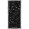 Black Speckle Galaxy S24 Ultra Clear Case