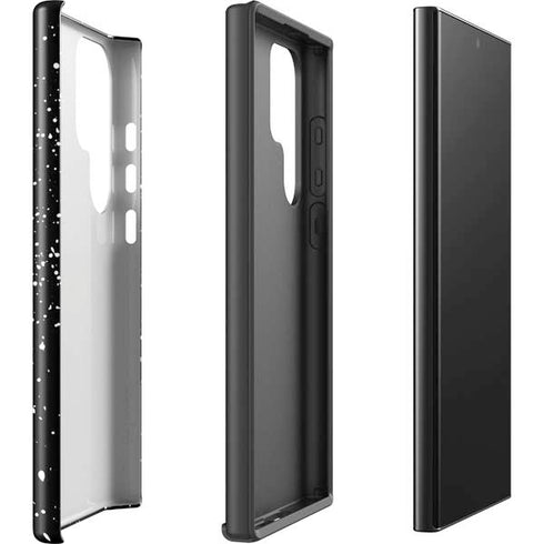 Black Speckle Galaxy S24 Ultra Impact Case