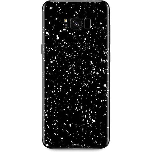 Black Speckle Galaxy S8 Plus Skin