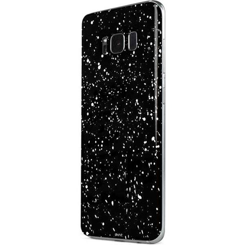 Black Speckle Galaxy S8 Skin