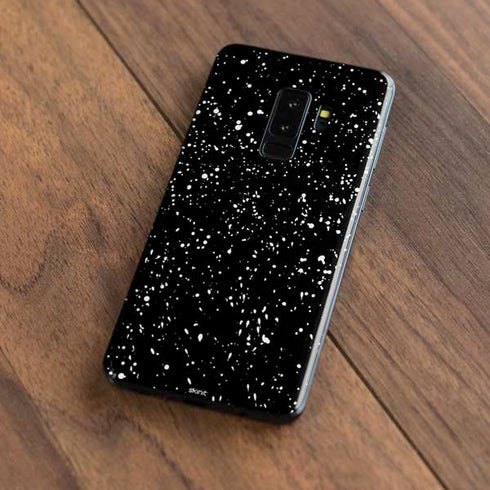 Black Speckle Galaxy S9 Plus Skin