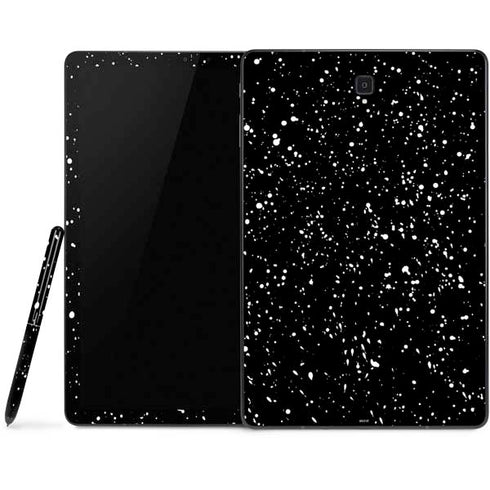 Black Speckle Samsung Galaxy Tab Skin