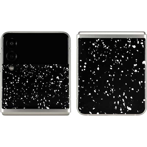 Black Speckle Galaxy Z Flip3 5G Skin
