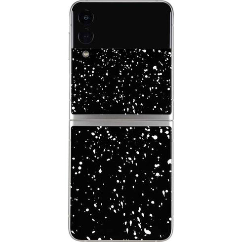 Black Speckle Galaxy Z Flip3 5G Skin