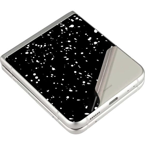 Black Speckle Galaxy Z Flip3 5G Skin