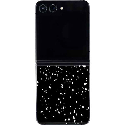 Black Speckle Galaxy Z Flip5 5G Skin