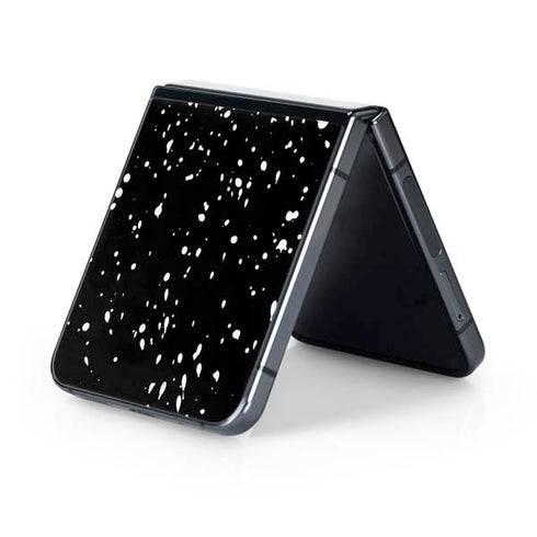 Black Speckle Galaxy Z Flip5 5G Skin