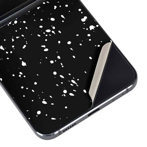 Black Speckle Galaxy Z Flip5 5G Skin