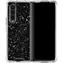 Black Speckle Galaxy Z Fold4 5G Clear Case