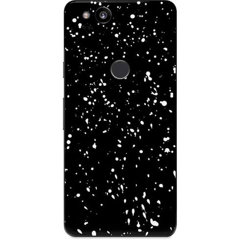 Black Speckle Google Pixel 2 Skin