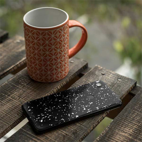 Black Speckle Google Pixel 3a Skin
