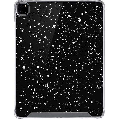 Black Speckle iPad Pro 12.9in (2020) Clear Case