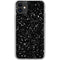 Black Speckle iPhone 11 Clear Case