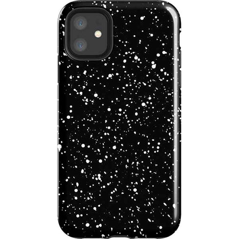 Black Speckle iPhone 11 Impact Case