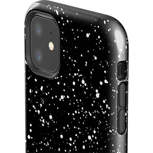 Black Speckle iPhone 11 Impact Case