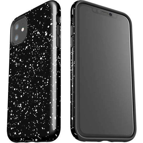 Black Speckle iPhone 11 Impact Case