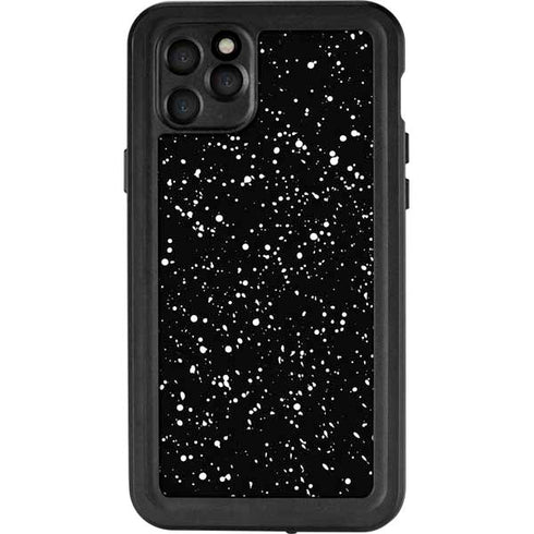 Black Speckle iPhone 11 Pro Max Waterproof Case
