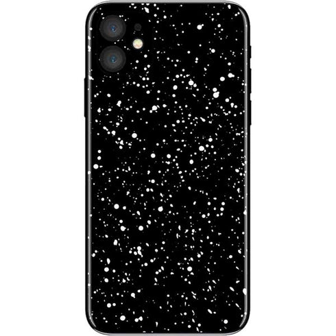Black Speckle iPhone 11 Skin