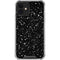 Black Speckle iPhone 12 Clear Case