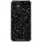Black Speckle iPhone 12 Mini Clear Case