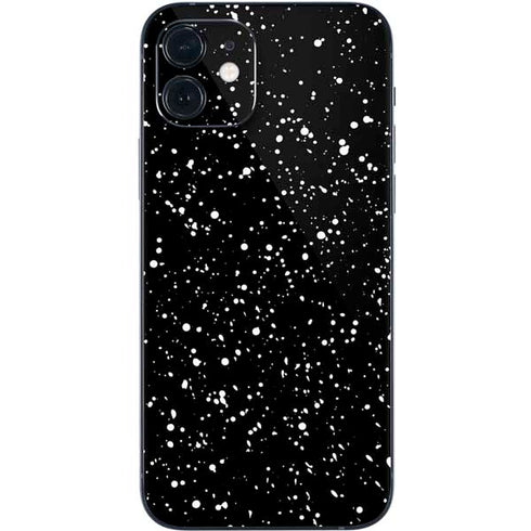 Black Speckle iPhone 12 Mini Skin