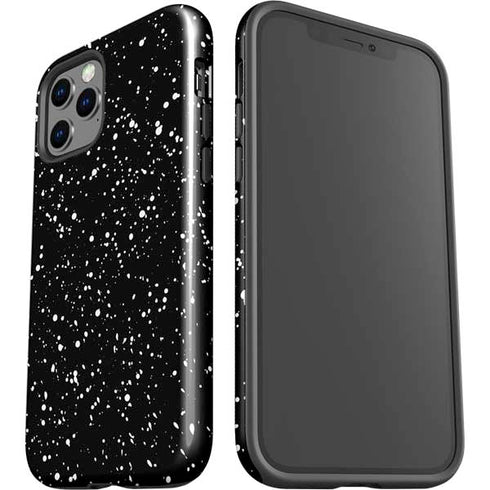 Black Speckle iPhone 12 Pro Impact Case
