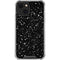 Black Speckle iPhone 14 Plus Clear Case