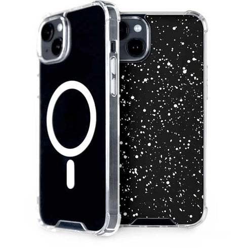 Black Speckle iPhone 15 Plus MagSafe Case