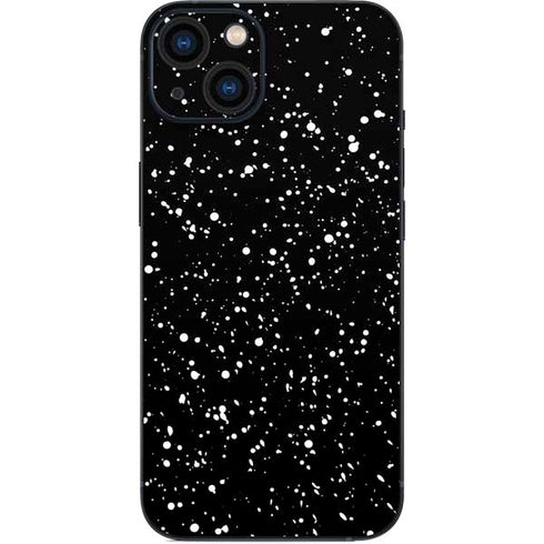 Black Speckle iPhone 14 Plus Skin