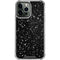 Black Speckle iPhone 14 Pro Max Clear Case