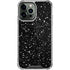 Black Speckle iPhone 14 Pro Max Clear Case