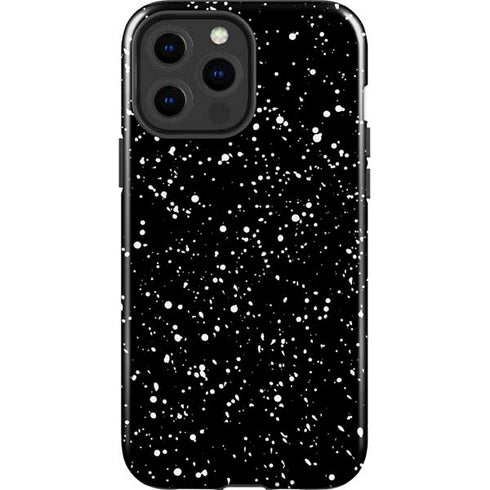 Black Speckle iPhone 14 Pro Max Impact Case